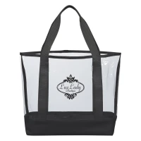 Clear Casual Tote Bag found in Bags