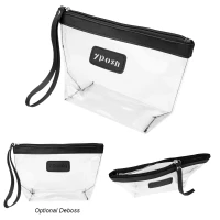 Posh Clear Wristlet Pouch found in Bags