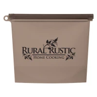 Reusable Food Bag With Plastic Slider found in Bags