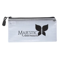 Clear Zippered Pencil Pouch found in Bags