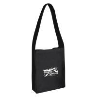 Non-Woven Messenger Tote Bag With Hook And Loop Closure found in Bags