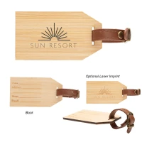 Outbound Bamboo Luggage Tag found in Bags