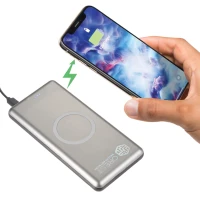UL Listed Light Up Qi 10000 Wireless Power Bank found in Technology