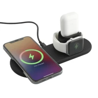 Trio Wireless Charging Stand found in Technology