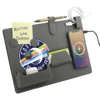 MagClick™ Fast Wireless Charging Desk Organizer found in Technology