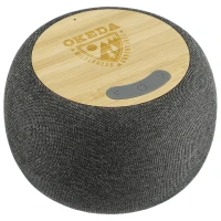 Garm Fabric & Bamboo Speaker with Wireless Charging found in Technology