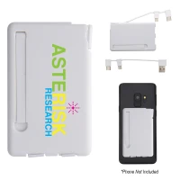 Hideaway Slim 3-In-1 Charging Cable Phone Stand found in Technology