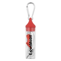 Earbuds In Carabiner Case With Custom Box found in Technology