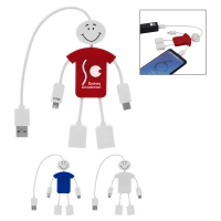 Techmate 3-In-1 Charging Cable & USB Hub found in Technology