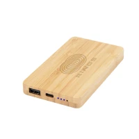 5000 mAh Bamboo Power Bank found in Technology