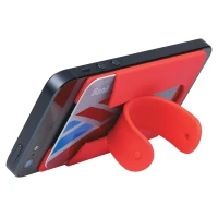 Silicone Phone Wallet With Stand found in Technology