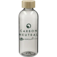 Sona 22oz RPET Reusable Bottle w/ FSC Bamboo lid found in Drinkware