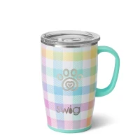 18 Oz. Swig Life™ Pretty In Plaid Travel Mug found in Drinkware