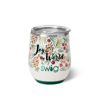 12 Oz. Swig Life™ All Spruced Up Stainless Steel Wine Tumbler found in Drinkware