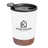 10 Oz. Stainless Steel Zoe Tumbler With Cork Base found in Drinkware