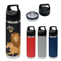 18 Oz. Full Color Davenport Stainless Steel Bottle found in Drinkware