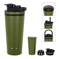 26 Oz. Stainless Steel Ice Shaker Promo Bottle found in Drinkware