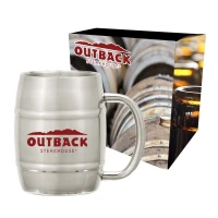 14 Oz. Moscow Mule Barrel Mug with Custom Box found in Drinkware