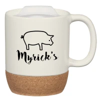 14 Oz. Cork Base Ceramic Mug found in Drinkware