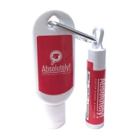 Kit: 1 oz. SPF30 Sunscreen Lotion with Carabiner and SPF15 Lip Balm found in Sport & Leisure