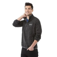 Men's VORLAGE Half Zip Knit Jacket found in Apparel