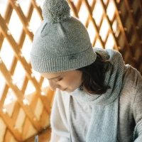 Unisex RAVENLAKE Roots73 Knit Scarf found in Apparel