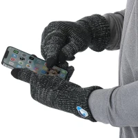 Unisex ENERGY Knit Reflective Texting Gloves found in Apparel