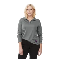 Women's Mori Long Sleeve Polo found in Apparel