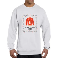 Champion® Double Dry Eco® Crewneck "Ugly Sweater" Sweatshirt found in Eco