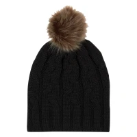 Cameron Cable Knit Pom Beanie found in Apparel