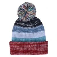 Aura Pom Beanie With Cuff found in Apparel