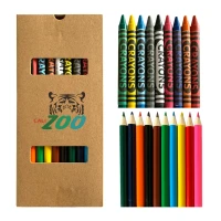 19 Piece Crayon and Pencil Set found in Pens & Writing