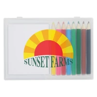8-Piece Colored Pencil Art Set In Case found in Pens & Writing