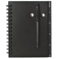 Spiral Notebook & Pen found in Office