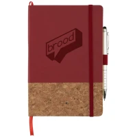 5.5'' x 8.5'' FSC Lucca Cork Hard Bound JournalBook® found in Eco