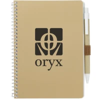 5'' x 7'' FSC® Mix Spiral Notebook with Pen found in Eco