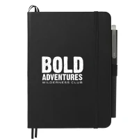 5'' x 7'' Recycled Bulleting Bound Notebook w/pen found in Eco