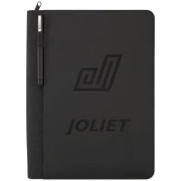 Vienna Heathered Zippered Padfolio found in Office