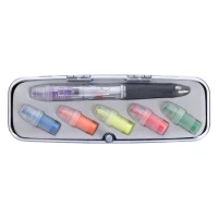 Tri-Color Pen and Highlighter Set found in Pens & Writing