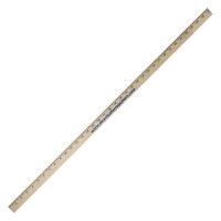 Clear Lacquered Yardstick found in Office
