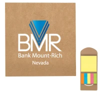 Sticky Notes and Flags In Pocket Case found in Office