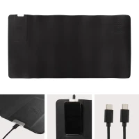 Desk Mat with 15W Wireless Charger found in Office