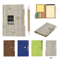 Journal Notebook with Sticky Notes & Flags found in Office