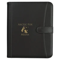 Pebble Grain Zippered Portfolio with Calculator found in Office