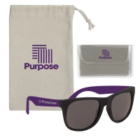 Rubberized Sunglasses With Microfiber Cloth And Pouch found in Sport & Leisure