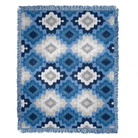 36" X 46" Full Color Throw Blanket found in Sport & Leisure