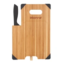 Bamboo Cutting Board with Knife found in Home & Garden