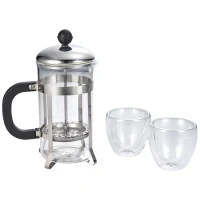 Modena Coffee Press and Glass Set found in Home & Garden