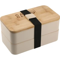 Stackable Bamboo Fiber Bento Box found in Home & Garden