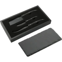 Modena Black Cheese & Serving Set found in Home & Garden